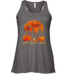 Happy Camp O Ween Funny Camping Halloween Costume Camper RV Women's Racerback Tank Women's Racerback Tank - jonhlittlestore88