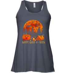 Happy Camp O Ween Funny Camping Halloween Costume Camper RV Women's Racerback Tank Women's Racerback Tank - jonhlittlestore88