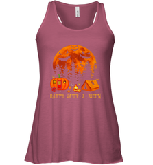 Happy Camp O Ween Funny Camping Halloween Costume Camper RV Women's Racerback Tank Women's Racerback Tank - jonhlittlestore88