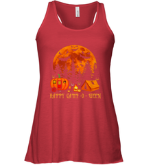 Happy Camp O Ween Funny Camping Halloween Costume Camper RV Women's Racerback Tank Women's Racerback Tank - jonhlittlestore88