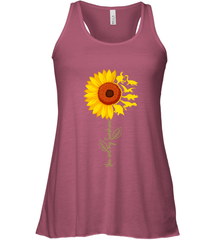 You're My Sunshine Sunflower Dinosaur T Rex Women's Racerback Tank Women's Racerback Tank - jonhlittlestore88