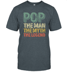 Pop The Man The Myth The Legend Father's Day Men's T-Shirt Apparel - jonhlittlestore88