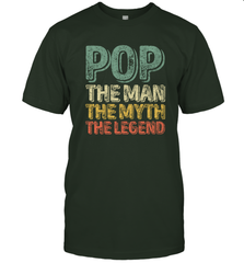 Pop The Man The Myth The Legend Father's Day Men's T-Shirt Apparel - jonhlittlestore88