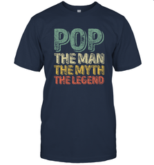 Pop The Man The Myth The Legend Father's Day Men's T-Shirt Apparel - jonhlittlestore88
