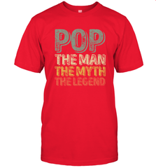 Pop The Man The Myth The Legend Father's Day Men's T-Shirt Apparel - jonhlittlestore88