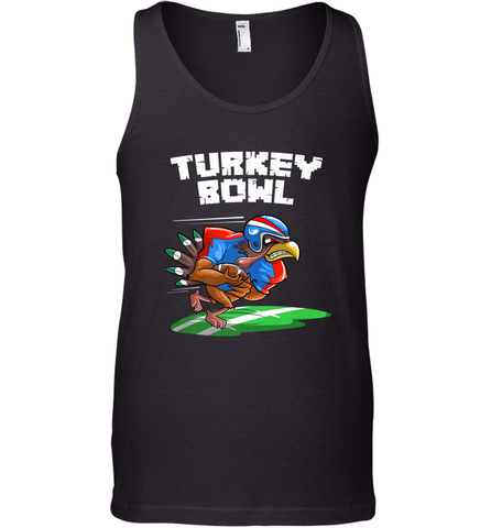 Cool Turkey Bowl _ Funny Thanksgiving Football Player Gift Men's Tank Top Men's Tank Top / Black / XS Men's Tank Top - jonhlittlestore88