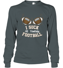 NFL i suck at fantasy football funny football christmas birthday Long Sleeve T-Shirt Long Sleeve T-Shirt - jonhlittlestore88