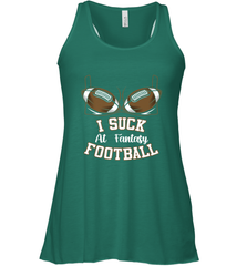 NFL i suck at fantasy football funny football christmas birthday Women's Racerback Tank Women's Racerback Tank - jonhlittlestore88