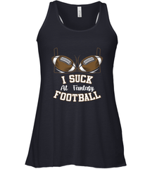NFL i suck at fantasy football funny football christmas birthday Women's Racerback Tank Women's Racerback Tank - jonhlittlestore88