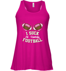 NFL i suck at fantasy football funny football christmas birthday Women's Racerback Tank Women's Racerback Tank - jonhlittlestore88