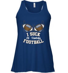 NFL i suck at fantasy football funny football christmas birthday Women's Racerback Tank Women's Racerback Tank - jonhlittlestore88