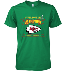 NFL Kansas City Chiefs Pro Line by Fanatics Super Bowl LIV Champions Men's Premium T-Shirt Men's Premium T-Shirt - jonhlittlestore88