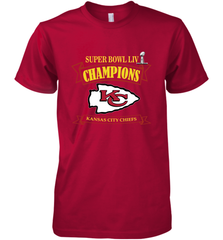 NFL Kansas City Chiefs Pro Line by Fanatics Super Bowl LIV Champions Men's Premium T-Shirt Men's Premium T-Shirt - jonhlittlestore88