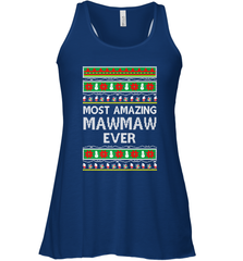 Xmas Gifts for Maw Maw Ugly Christmas gift idea Women's Racerback Tank Women's Racerback Tank - jonhlittlestore88