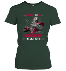 Oklahoma Sooners Win Lose Or Tie Women's T-Shirt Women's T-Shirt - jonhlittlestore88