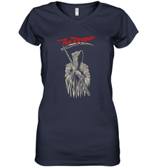 The Grim Reaper Angle Of Death Cool Halloween Gift Women's V-Neck T-Shirt Women's V-Neck T-Shirt - jonhlittlestore88