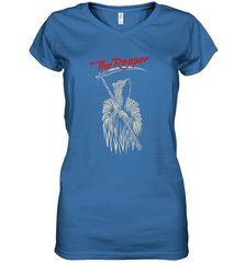 The Grim Reaper Angle Of Death Cool Halloween Gift Women's V-Neck T-Shirt Women's V-Neck T-Shirt - jonhlittlestore88