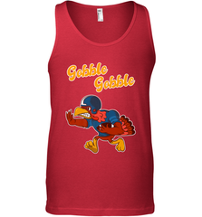 Turkey Football Shirt Funny Thanksgiving Turkey Gobble Gift Men's Tank Top Men's Tank Top - jonhlittlestore88