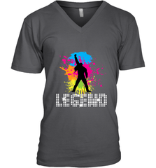 Legends Live Forever Rock Star Music Tees Men's V-Neck Men's V-Neck - jonhlittlestore88