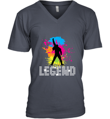 Legends Live Forever Rock Star Music Tees Men's V-Neck Men's V-Neck - jonhlittlestore88