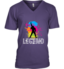 Legends Live Forever Rock Star Music Tees Men's V-Neck Men's V-Neck - jonhlittlestore88