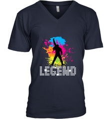 Legends Live Forever Rock Star Music Tees Men's V-Neck Men's V-Neck - jonhlittlestore88