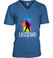 Legends Live Forever Rock Star Music Tees Men's V-Neck Men's V-Neck - jonhlittlestore88