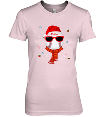Philadelphia Phillies Logo Christmas Baseball Player Glasses Santa Hat Pajama Gift Women's Premium T-Shirt Women's Premium T-Shirt - jonhlittlestore88