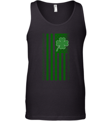 Lucky St. Patrick's Day Irish American Flag T Shirt Men's Tank Top
