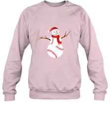 Snowman Baseball Christmas Crewneck Sweatshirt Crewneck Sweatshirt - jonhlittlestore88