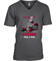 Oklahoma Sooners Win Lose Or Tie Men's V-Neck Men's V-Neck - jonhlittlestore88