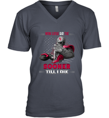 Oklahoma Sooners Win Lose Or Tie Men's V-Neck Men's V-Neck - jonhlittlestore88