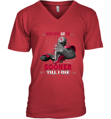 Oklahoma Sooners Win Lose Or Tie Men's V-Neck Men's V-Neck - jonhlittlestore88