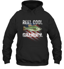 REEL COOL GRANDPA Hooded Sweatshirt Apparel - jonhlittlestore88