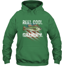 REEL COOL GRANDPA Hooded Sweatshirt Apparel - jonhlittlestore88