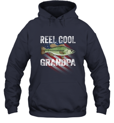 REEL COOL GRANDPA Hooded Sweatshirt Apparel - jonhlittlestore88