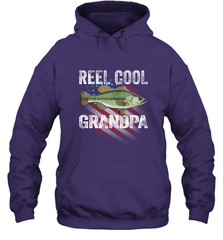 REEL COOL GRANDPA Hooded Sweatshirt Apparel - jonhlittlestore88