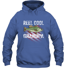 REEL COOL GRANDPA Hooded Sweatshirt Apparel - jonhlittlestore88