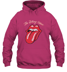 Mens The Rolling Stones Script Tongue Logo Hooded Sweatshirt Hooded Sweatshirt - jonhlittlestore88