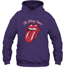 Mens The Rolling Stones Script Tongue Logo Hooded Sweatshirt Hooded Sweatshirt - jonhlittlestore88