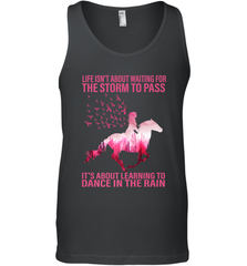 Life Is Not About Waiting Breast Cancer Hippie Peace Horse Men's Tank Top Men's Tank Top - jonhlittlestore88