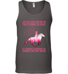 Life Is Not About Waiting Breast Cancer Hippie Peace Horse Men's Tank Top Men's Tank Top - jonhlittlestore88