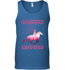Life Is Not About Waiting Breast Cancer Hippie Peace Horse Men's Tank Top Men's Tank Top - jonhlittlestore88