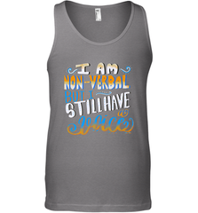 Special Needs NonVerbal Autism Awesome Men's Tank Top Men's Tank Top - jonhlittlestore88