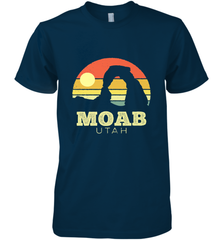 Moab Utah Vintage Sunset Arches Adventure Outdoors Men's Premium T-Shirt Men's Premium T-Shirt - jonhlittlestore88