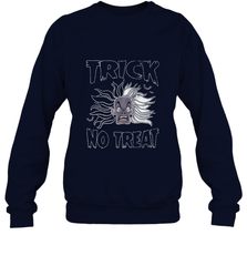 Disney Dalmatians Cruella Trick No Treat Halloween Crewneck Sweatshirt Crewneck Sweatshirt - jonhlittlestore88
