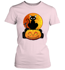 Happy Halloween Spooky Pumpkins Black Cat For Women Women's T-Shirt Women's T-Shirt - jonhlittlestore88