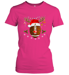 NFL Washington Redskins Football Reindeer Antlers Christmas Funny Gift Women's T-Shirt Women's T-Shirt - jonhlittlestore88
