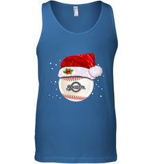 Milwaukee Brewers Logo Baseball Ball Christmas Santa Hat Xmas Sport Funny Snow Men's Tank Top Men's Tank Top - jonhlittlestore88