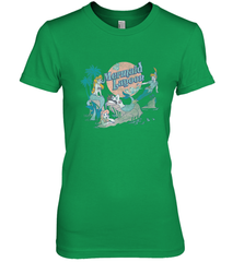 Disney Peter Pan Distressed Mermaid Lagoon Women's Premium T-Shirt Women's Premium T-Shirt - jonhlittlestore88